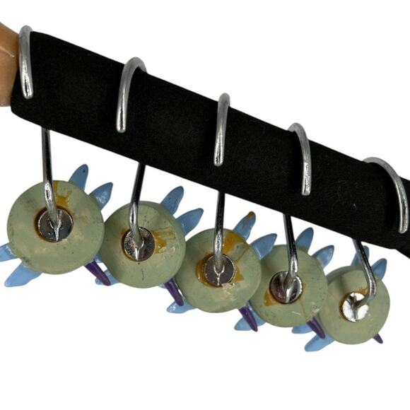 Dragonfly Accent Shower Curtain Rings Hooks Nature Inspired Bath Decor - Picture 4 of 11